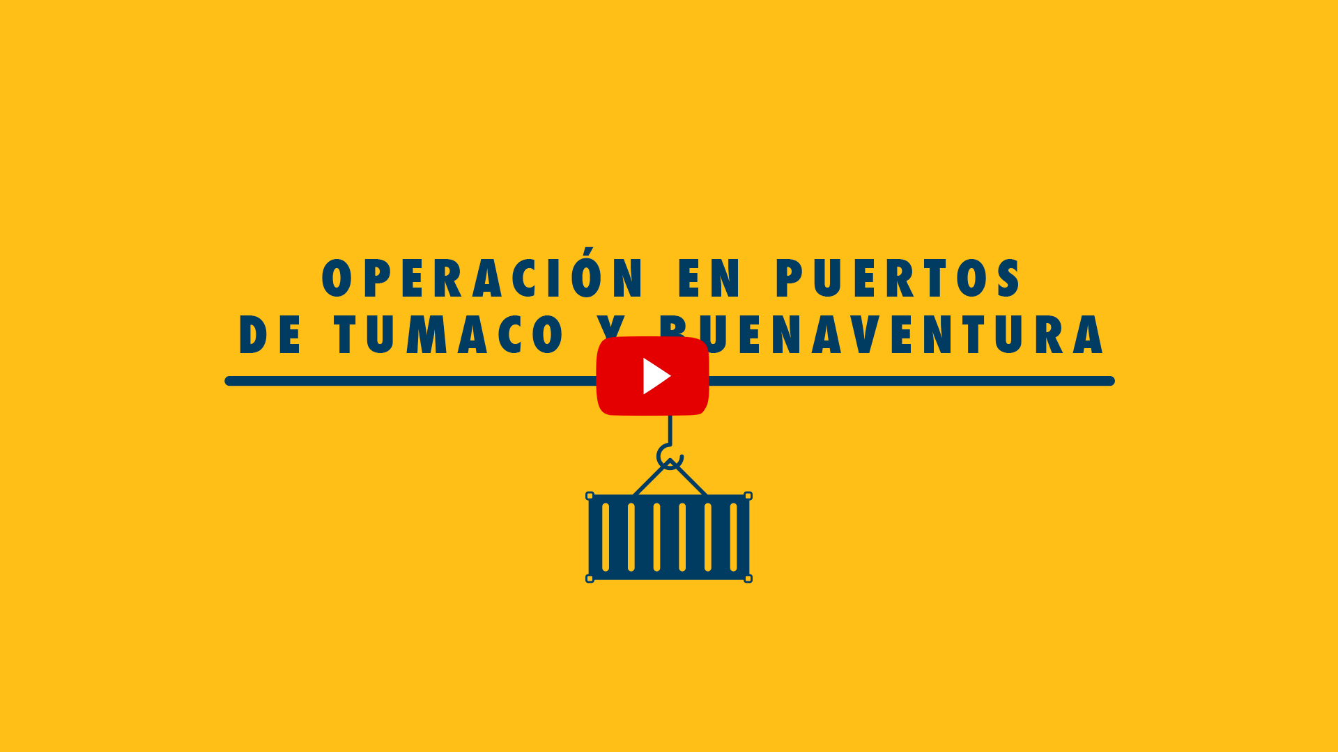 operacion en puertos de tumaco y buenaventura